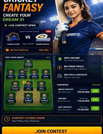 IN999 (in999) fantasy cricket & matchday visual 3